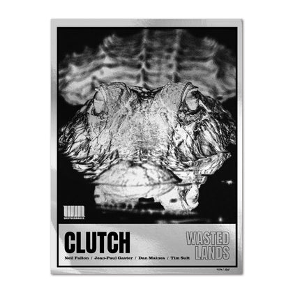 Wasted Lands Screen Printed Foil Poster